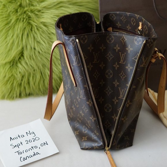 Authentic LE Rare LV Voltaire in Monogram - Picture 3 of 13